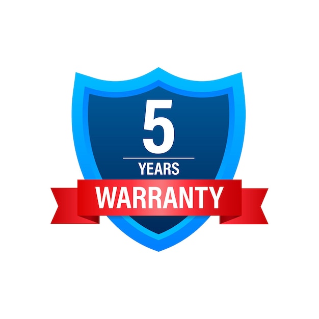 Flat 10-year warranty icon